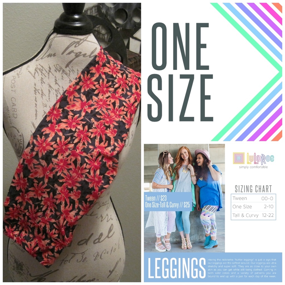 LuLaRoe OS Leggings - Brand New!